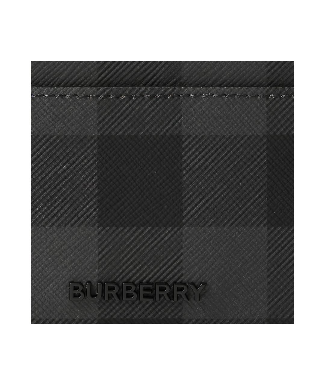 BURBERRY Черный кардхолдер, фото 5
