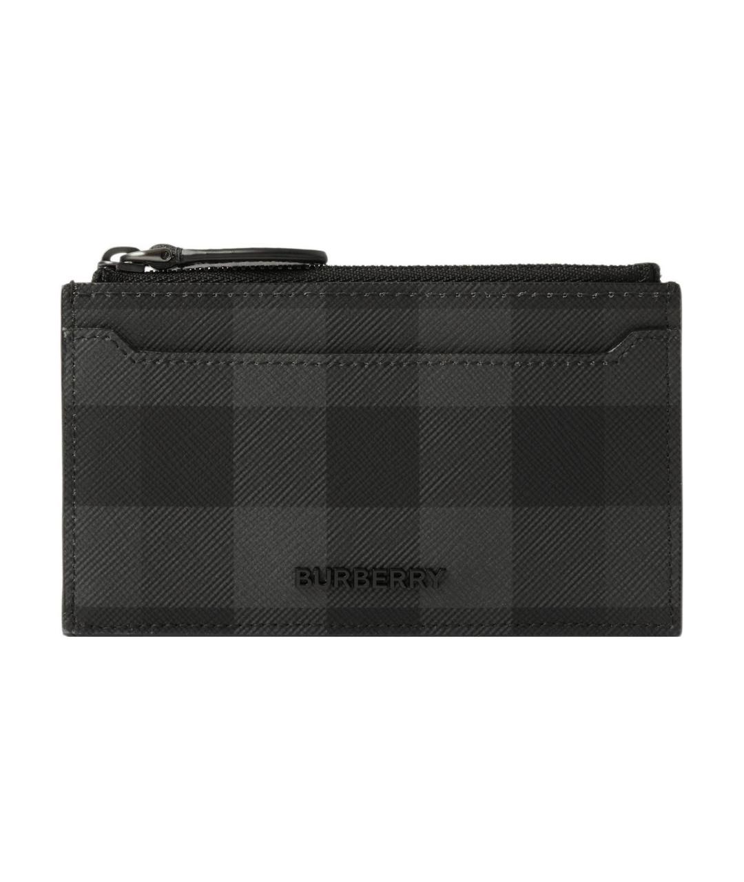 BURBERRY Черный кардхолдер, фото 1