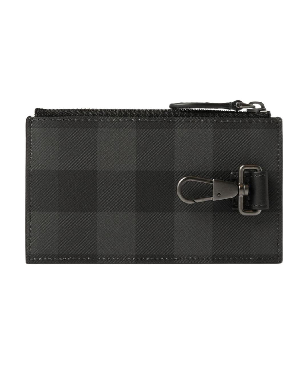 BURBERRY Черный кардхолдер, фото 2
