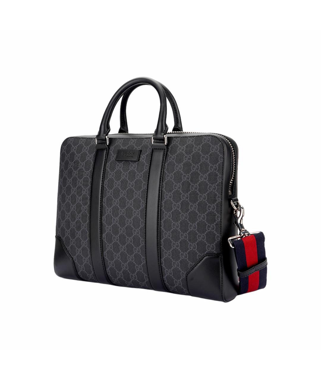 GUCCI Черный портфель, фото 2