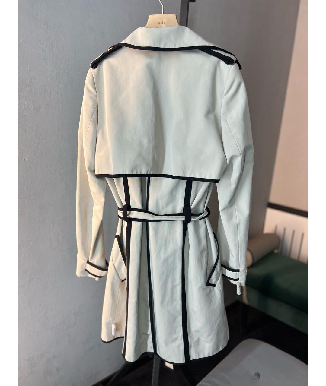 LANVIN Серый хлопковый тренч/плащ, фото 3