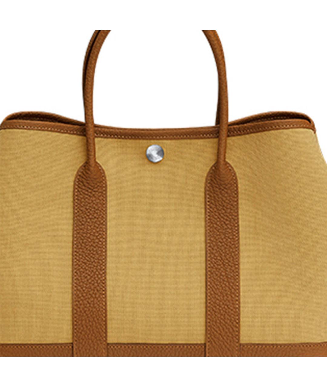 HERMES Бежевая сумка через плечо, фото 4