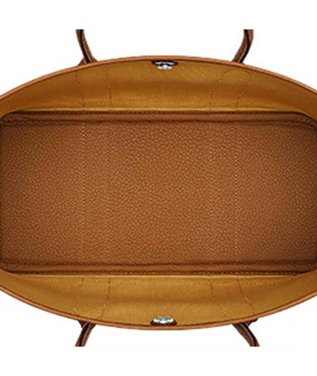 HERMES Бежевая сумка через плечо, фото 5