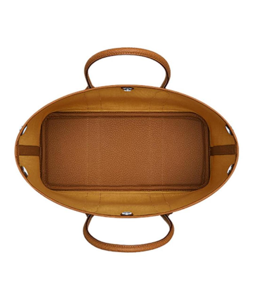 HERMES Бежевая сумка через плечо, фото 3