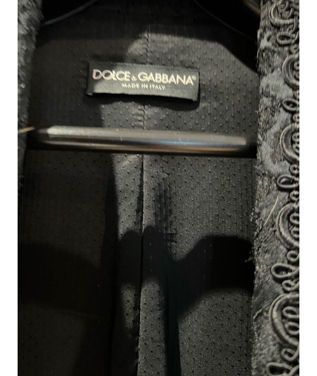 DOLCE&GABBANA Черный костюм с брюками, фото 3