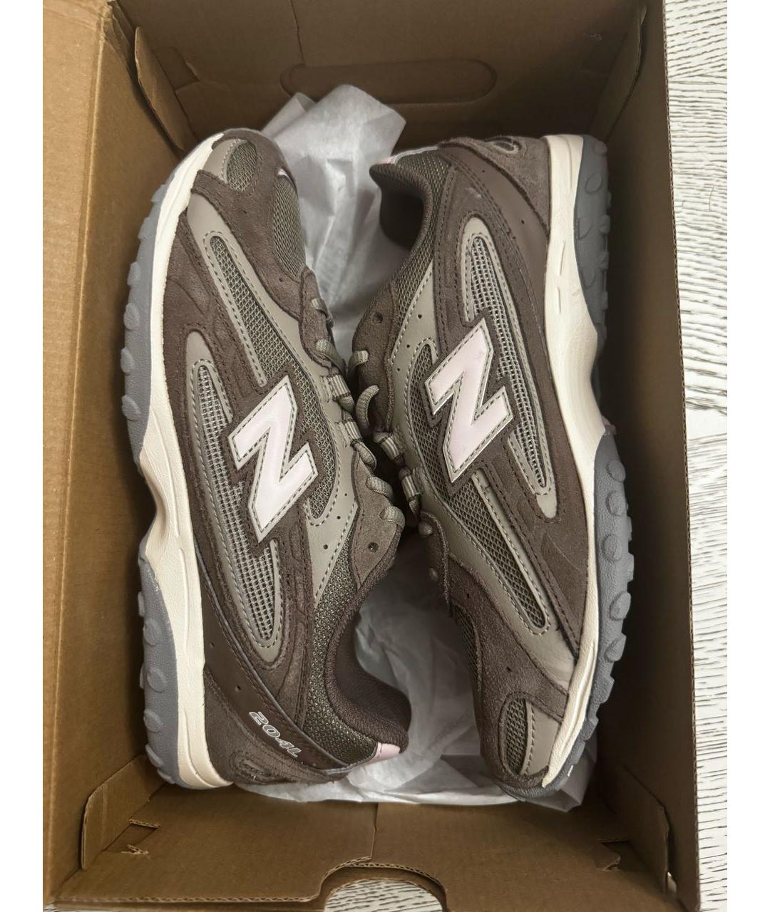 NEW BALANCE Коричневые кроссовки, фото 5