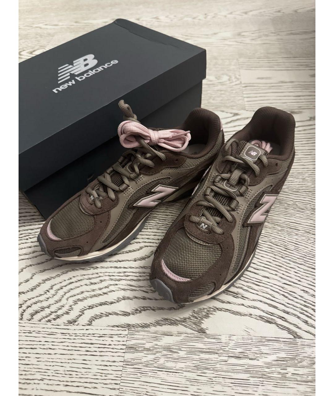 NEW BALANCE Коричневые кроссовки, фото 2