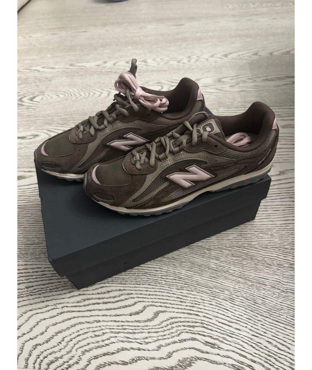 NEW BALANCE Коричневые кроссовки, фото 3