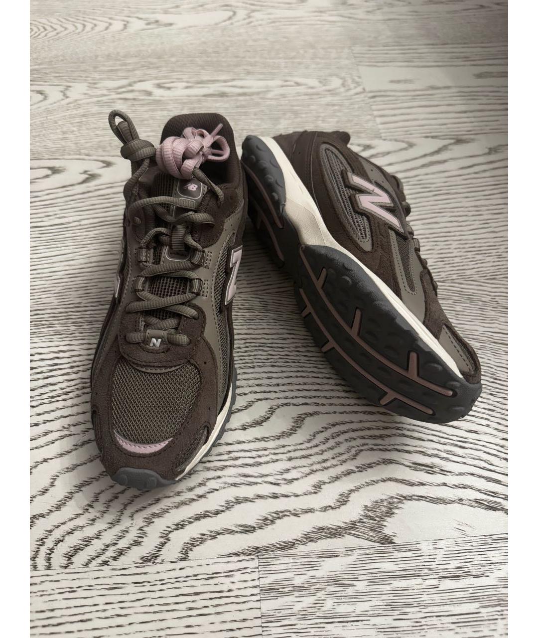 NEW BALANCE Коричневые кроссовки, фото 4