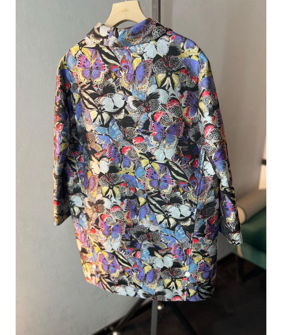 VALENTINO Мульти шелковый тренч/плащ, фото 4