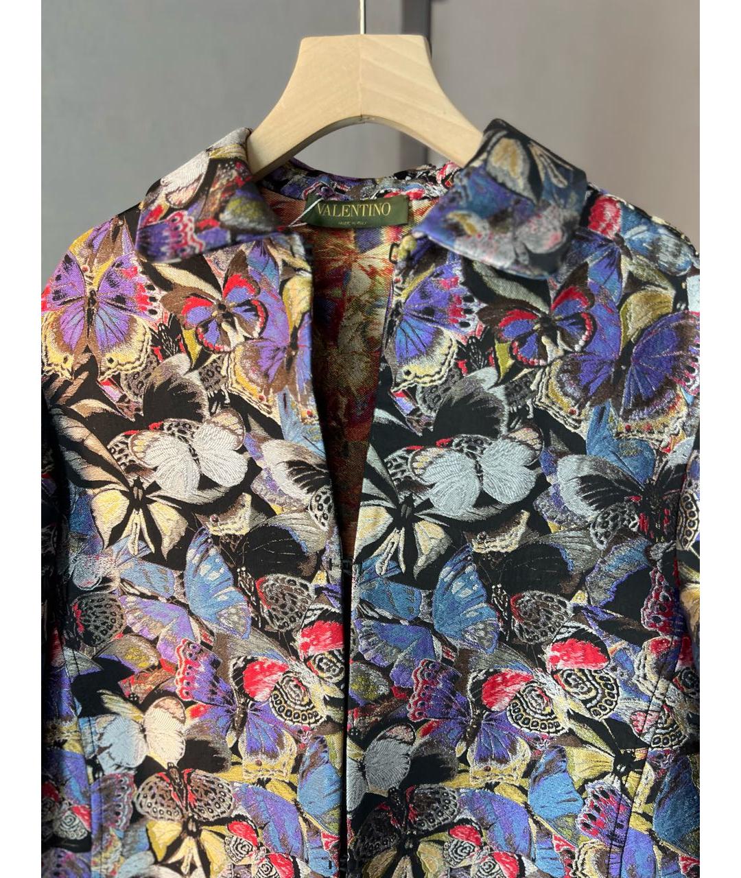 VALENTINO Мульти шелковый тренч/плащ, фото 2