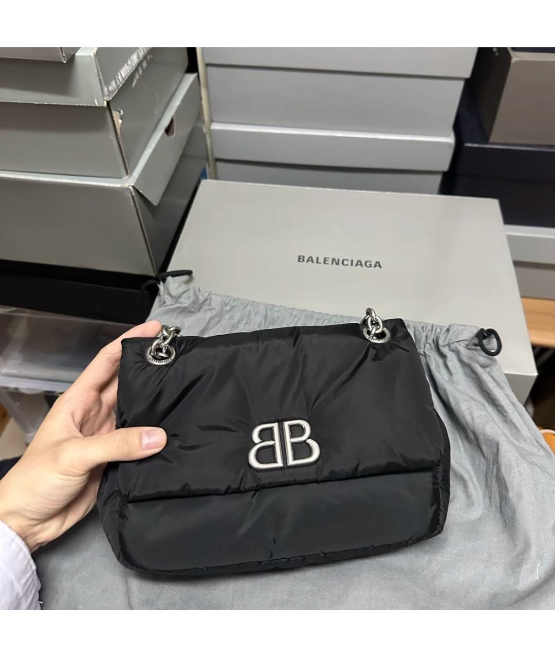 BALENCIAGA Черная сумка через плечо, фото 5