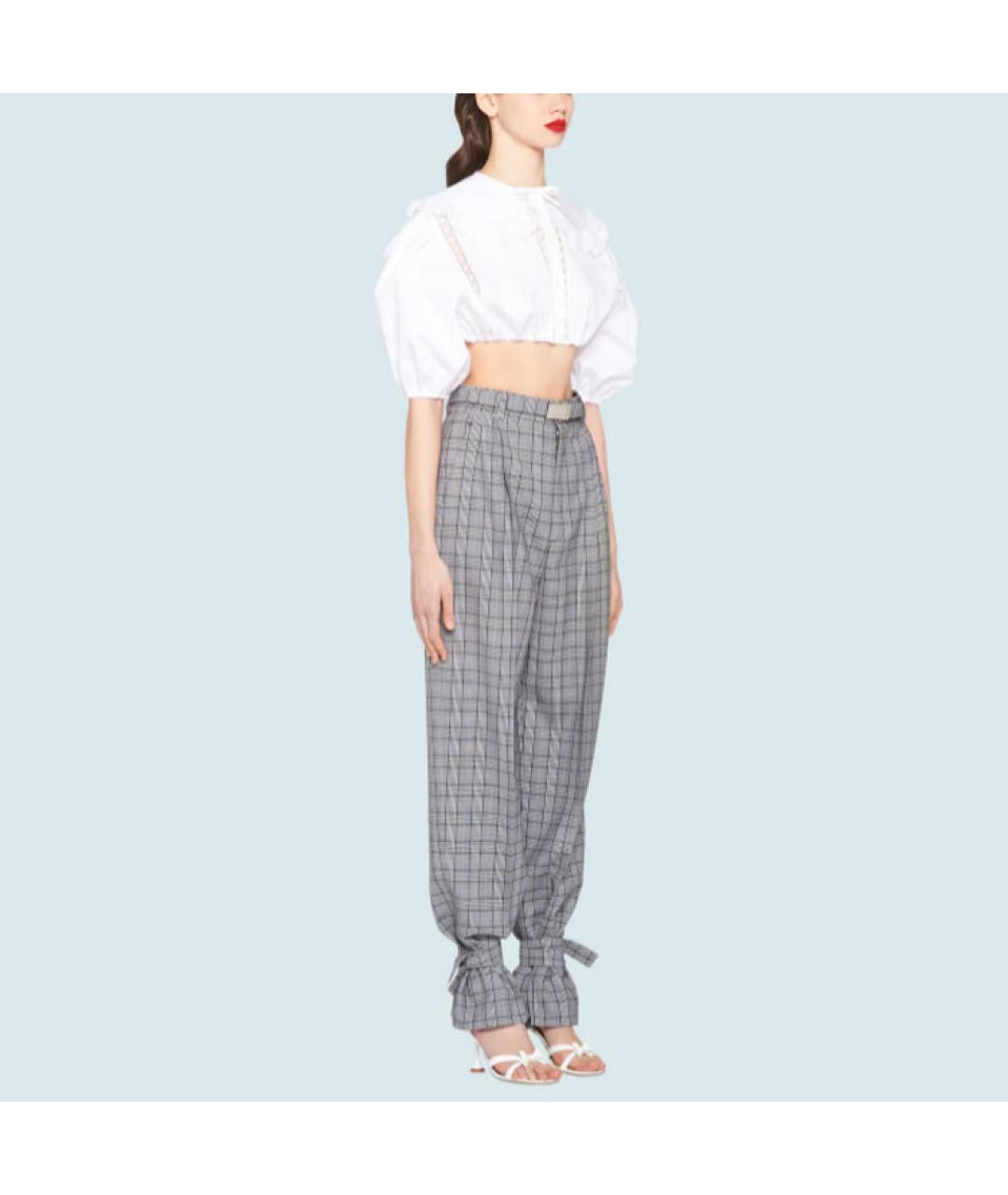 MIU MIU Белая блузы, фото 4