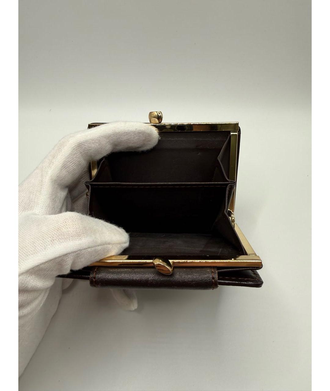 NINA RICCI Бежевый кожаный кошелек, фото 6