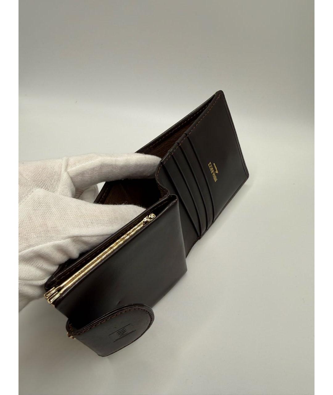 NINA RICCI Бежевый кожаный кошелек, фото 5