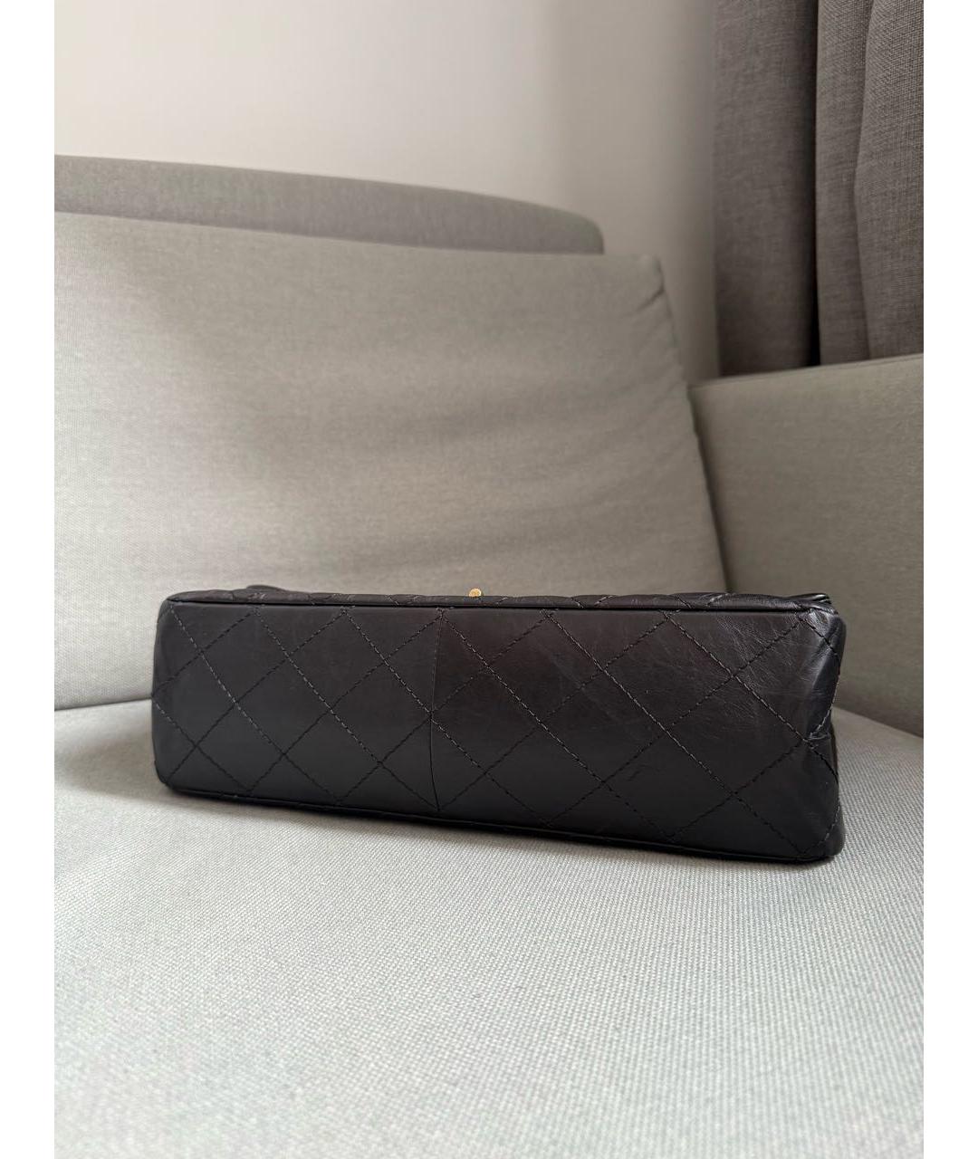 CHANEL Черная кожаная сумка через плечо, фото 4