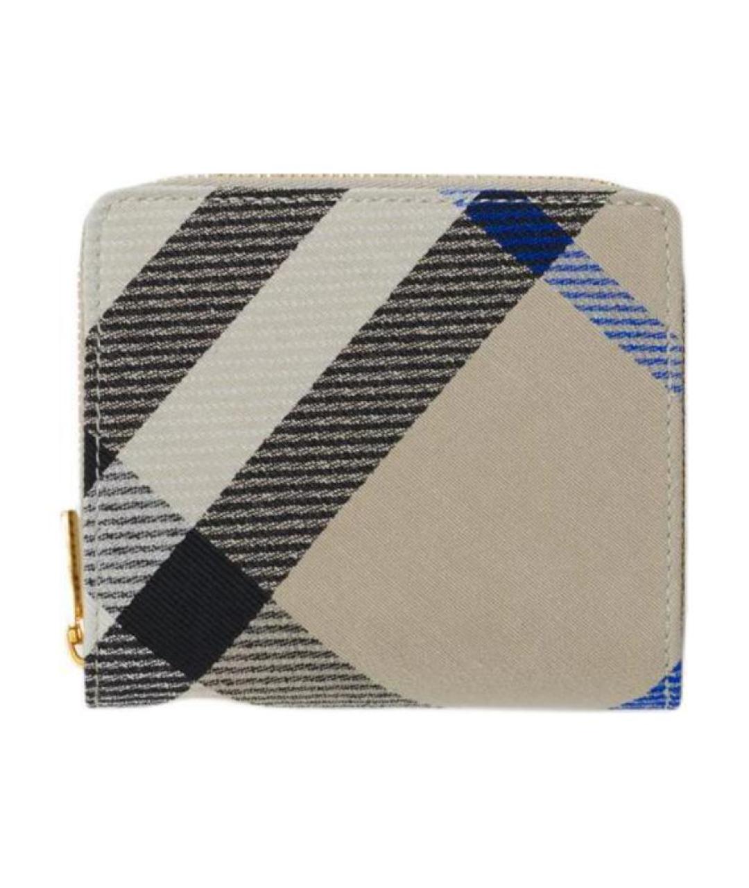 BURBERRY Бежевый кошелек, фото 2