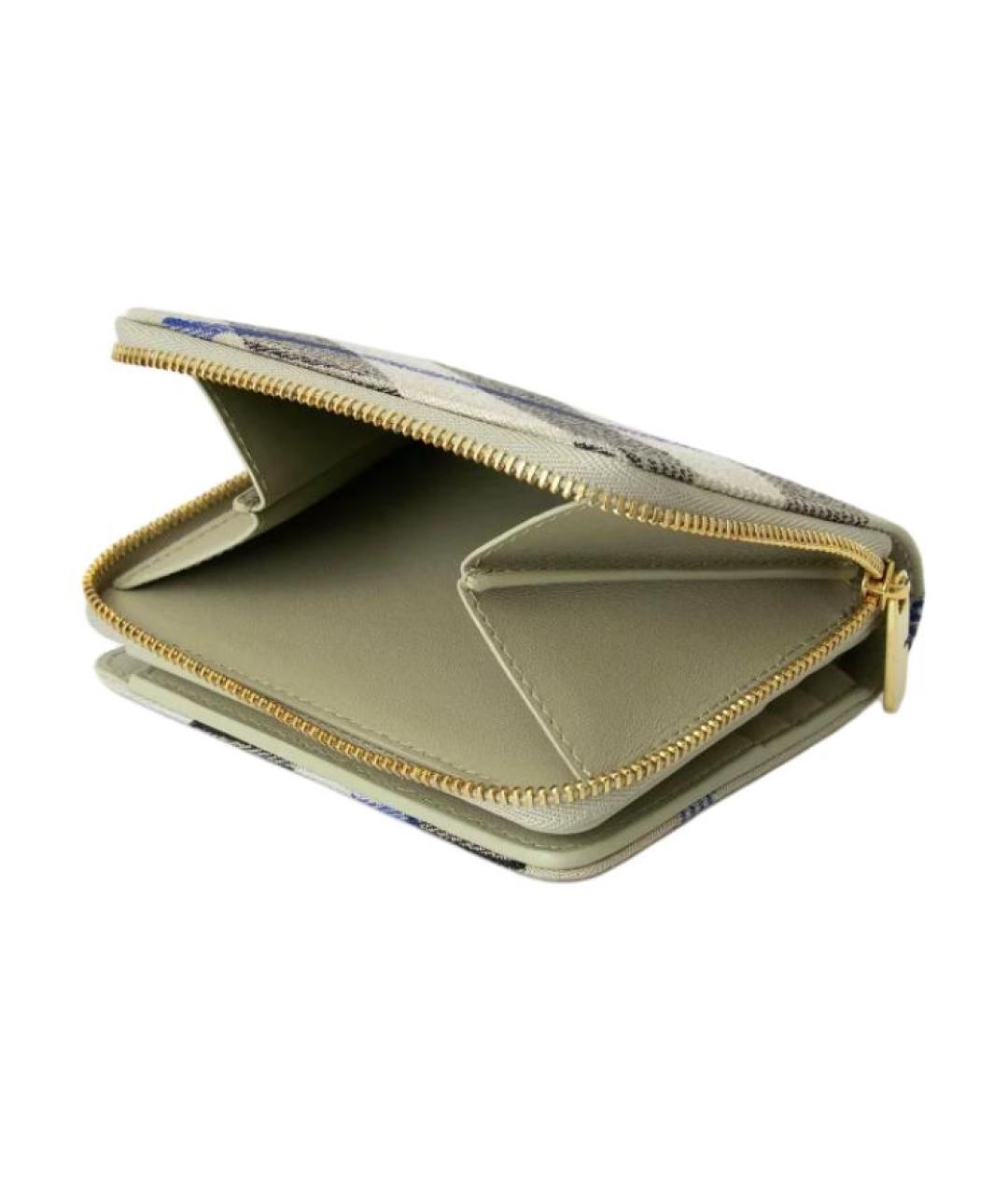 BURBERRY Бежевый кошелек, фото 3