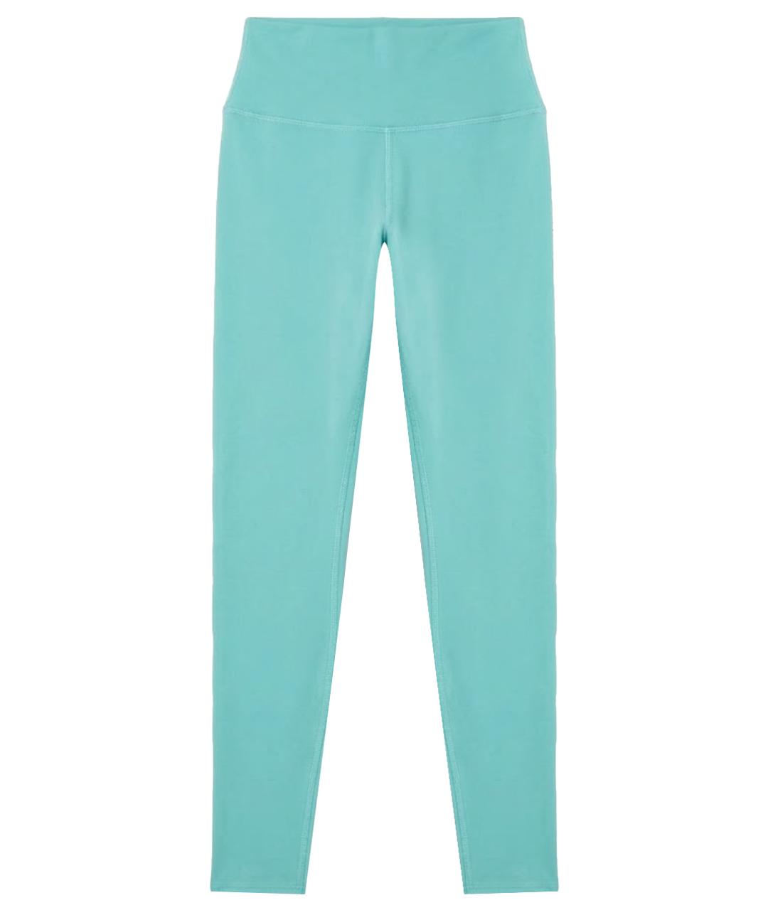 ALO YOGA Голубые полиэстеровые спортивные брюки и шорты, фото 1