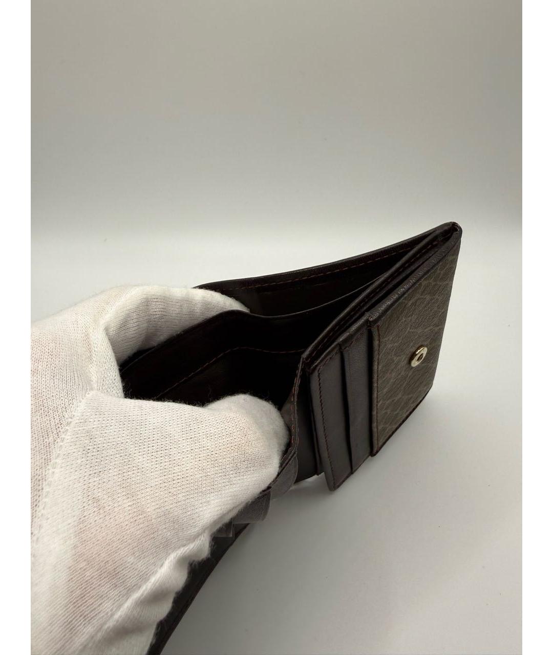 NINA RICCI Коричневый кожаный кошелек, фото 5