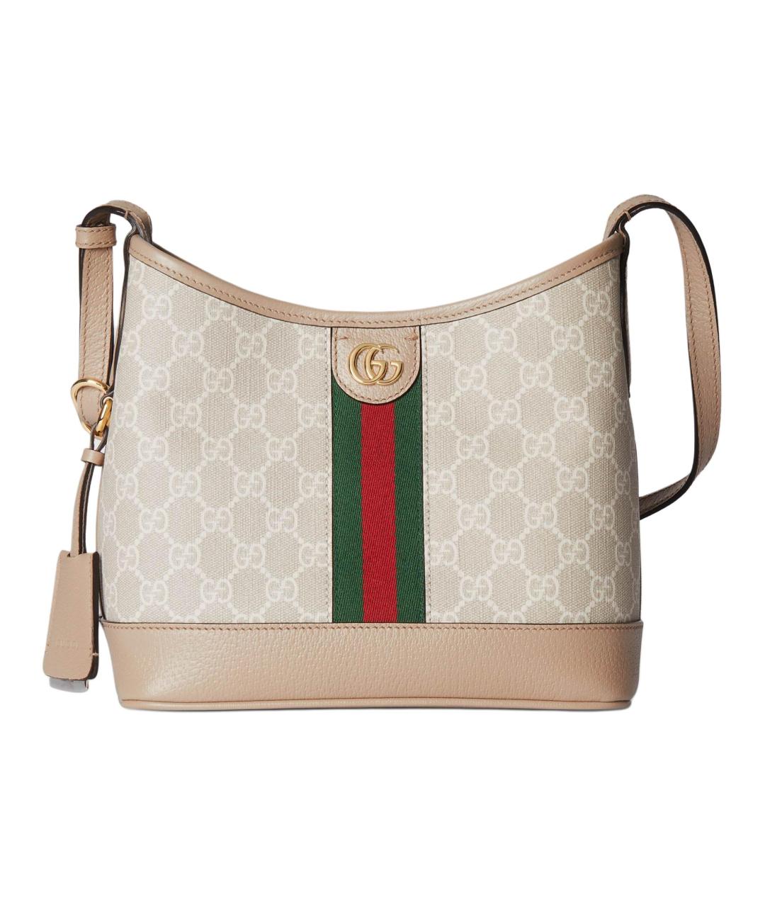 GUCCI Бежевая сумка через плечо, фото 1