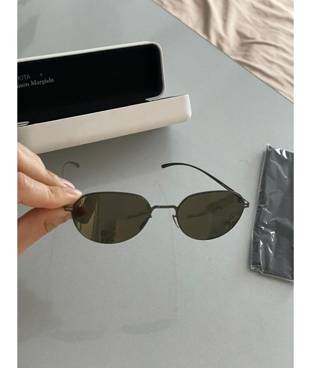 MYKITA Черные металлические солнцезащитные очки, фото 6