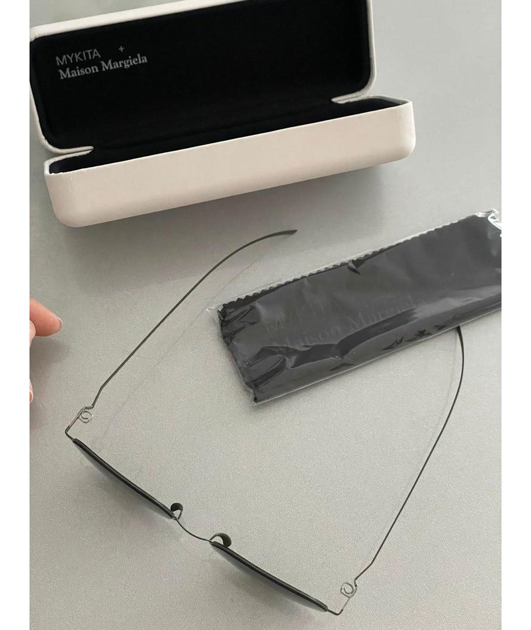 MYKITA Черные металлические солнцезащитные очки, фото 2