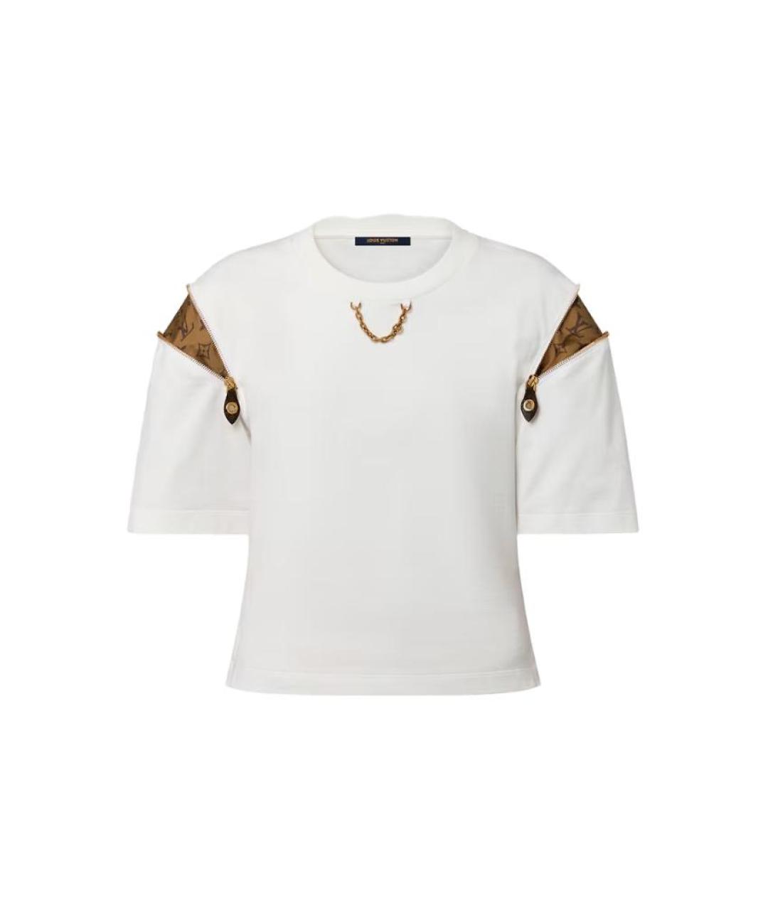 LOUIS VUITTON Белая футболка, фото 6