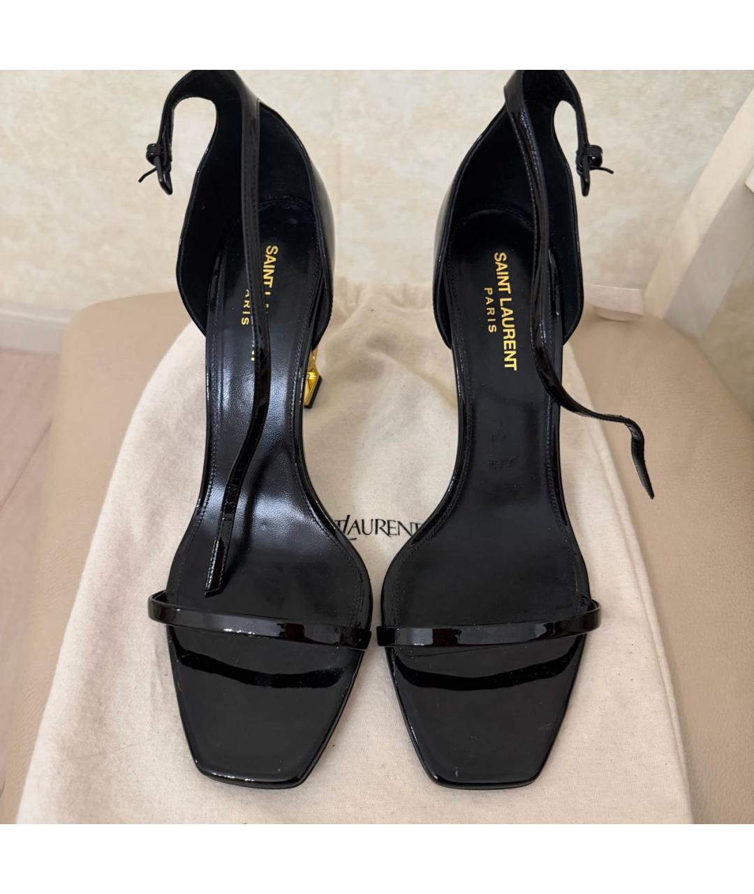 SAINT LAURENT Черные туфли, фото 2
