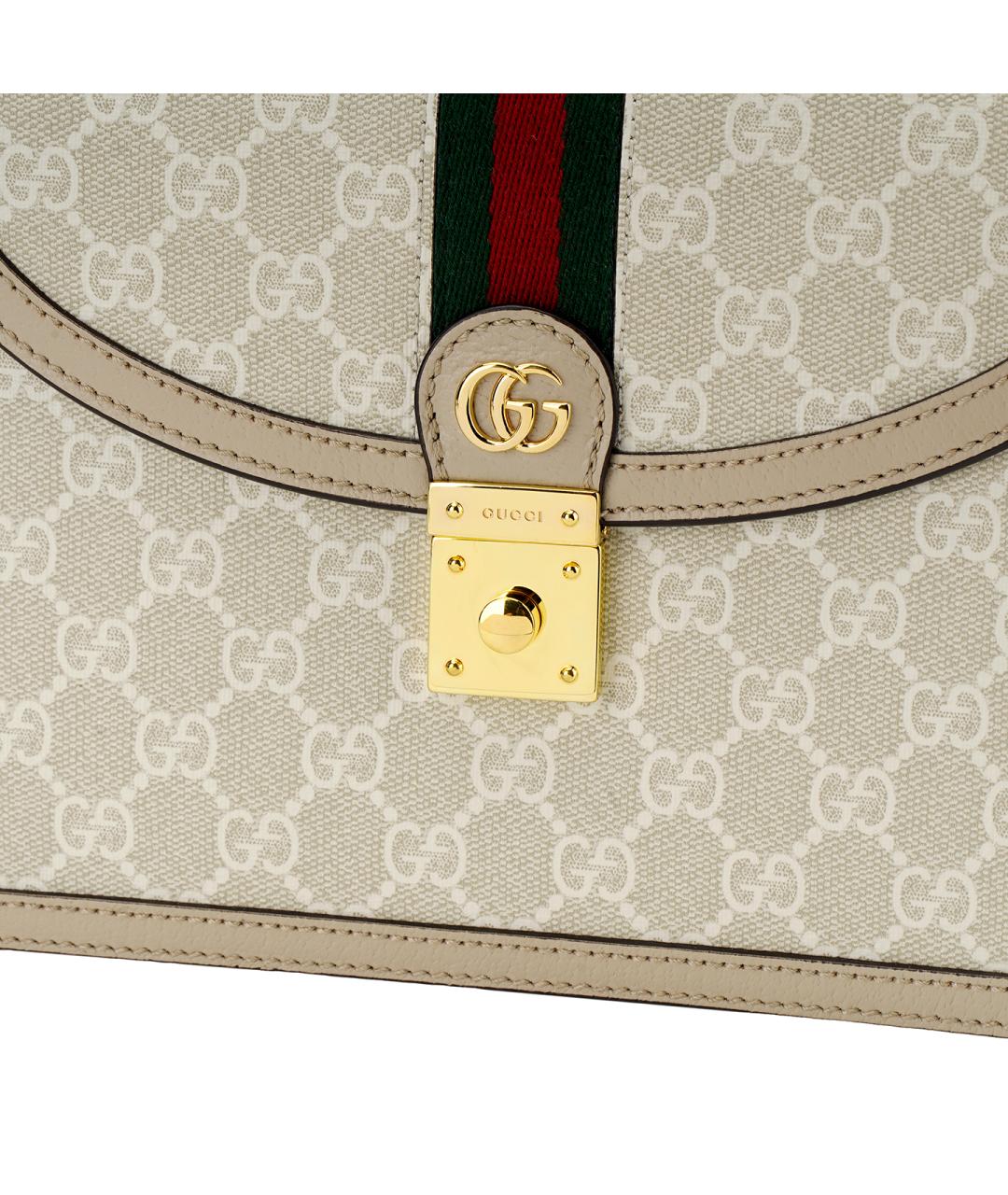GUCCI Бежевая сумка через плечо, фото 5