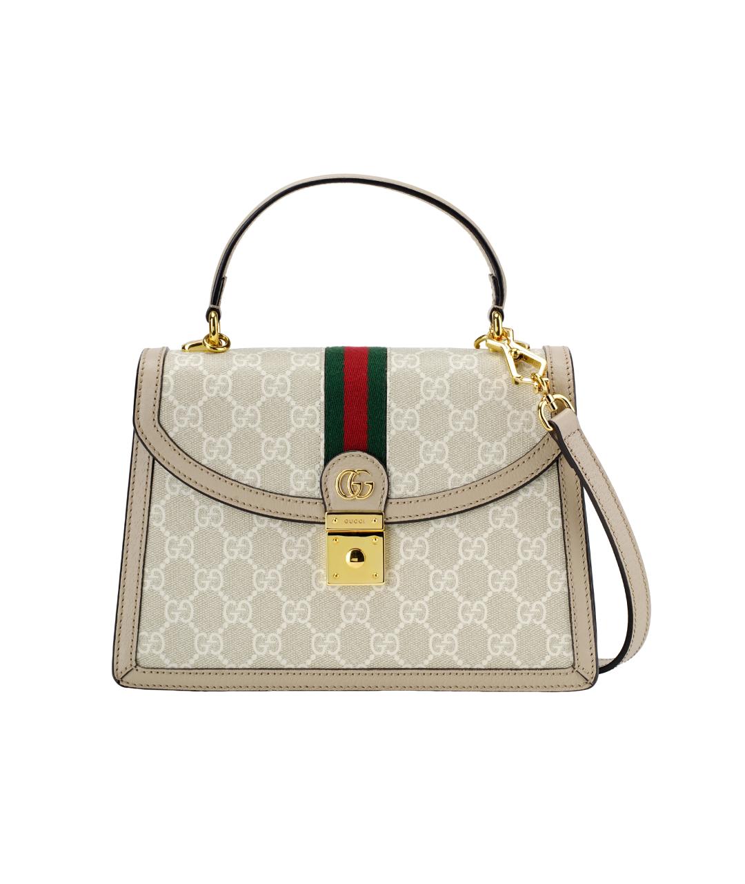 GUCCI Бежевая сумка через плечо, фото 1