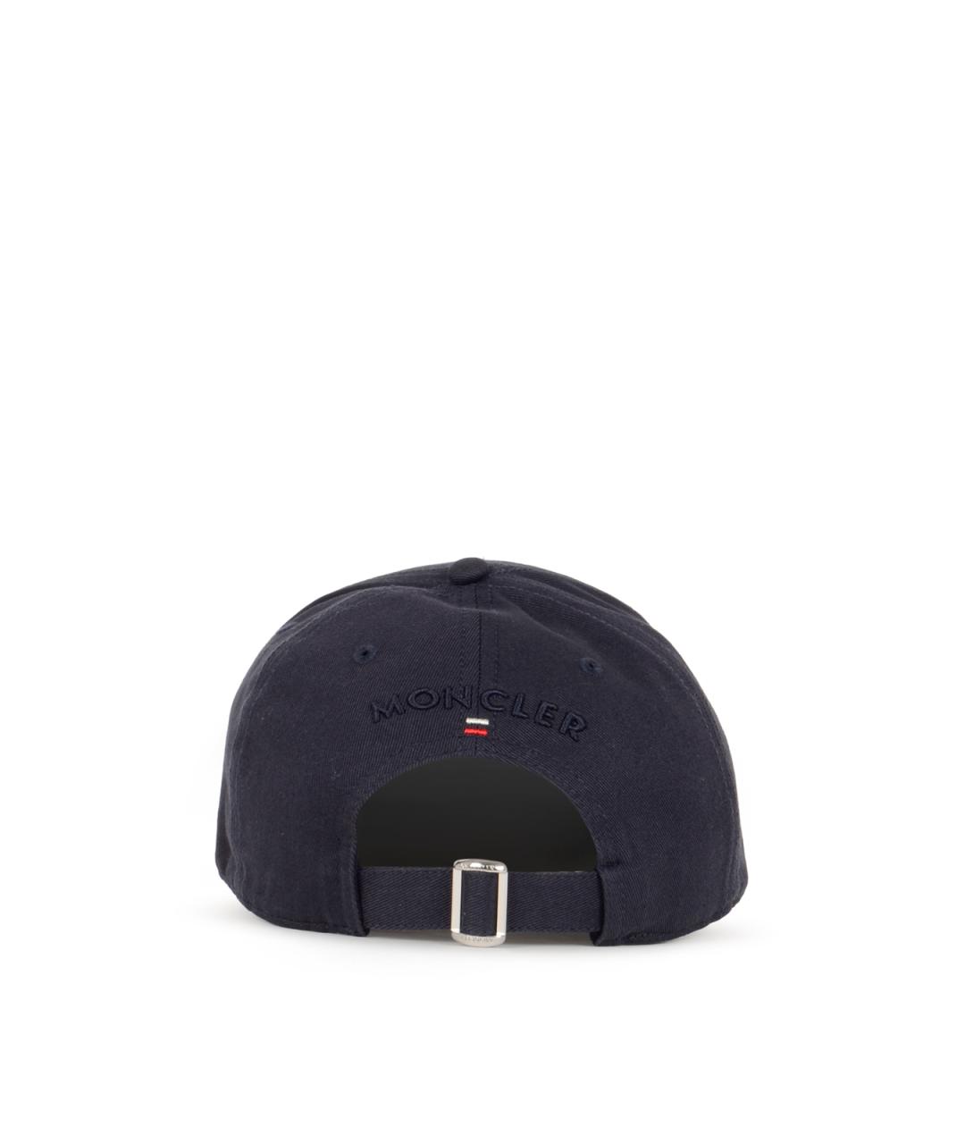 MONCLER Синяя хлопковая кепка/бейсболка, фото 3