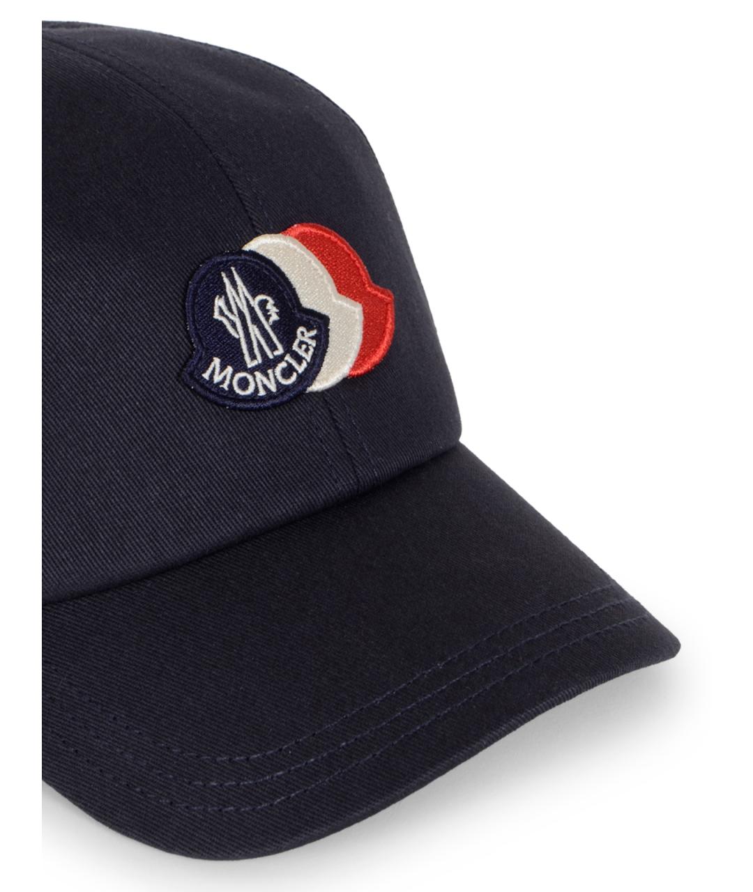 MONCLER Синяя хлопковая кепка/бейсболка, фото 4