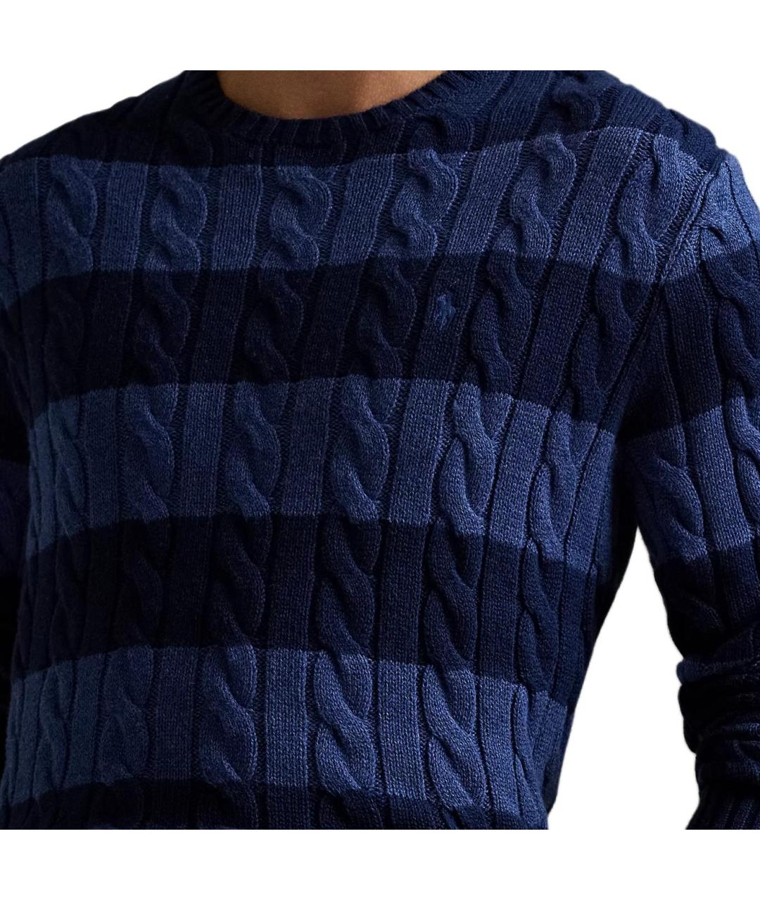 POLO RALPH LAUREN Темно-синий джемпер / свитер, фото 5