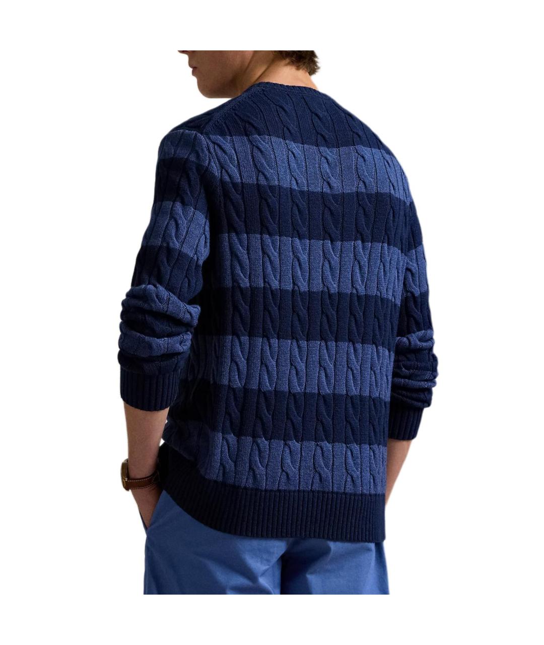 POLO RALPH LAUREN Темно-синий джемпер / свитер, фото 4