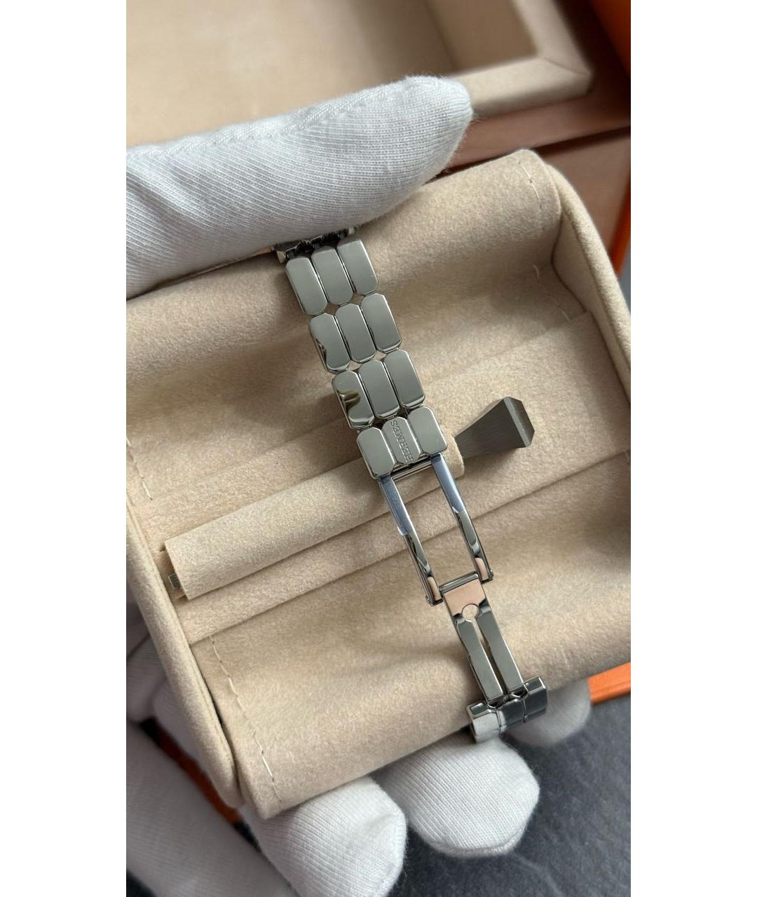 HERMES Серебряные часы, фото 3