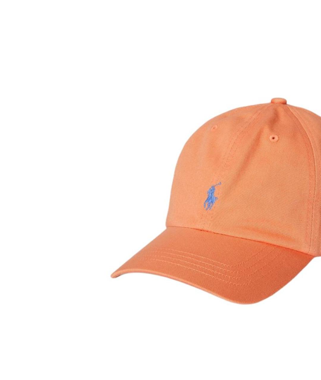 POLO RALPH LAUREN Оранжевая хлопковая кепка, фото 3