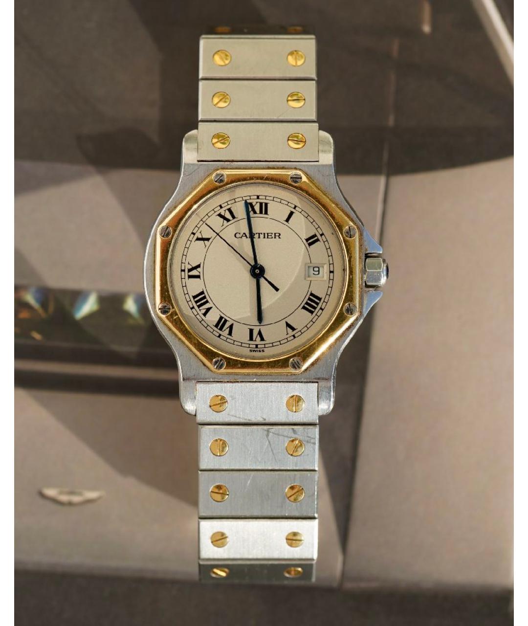 CARTIER Серебряные часы, фото 8