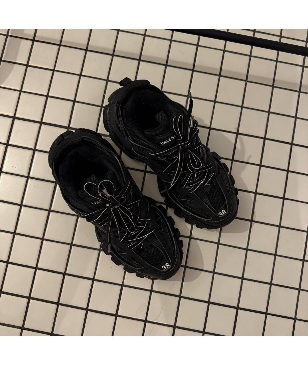 BALENCIAGA Черные кроссовки, фото 5