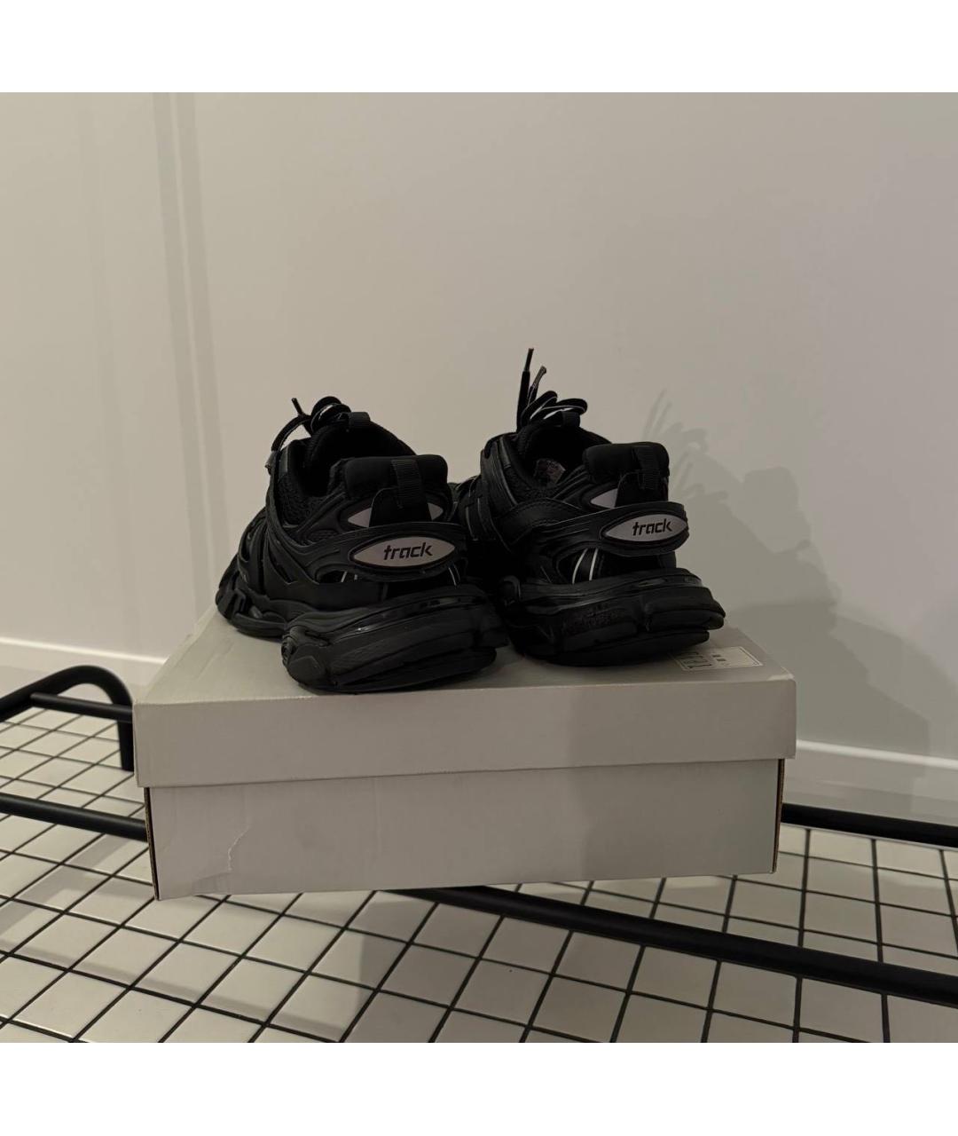 BALENCIAGA Черные высокие кроссовки / кеды, фото 3