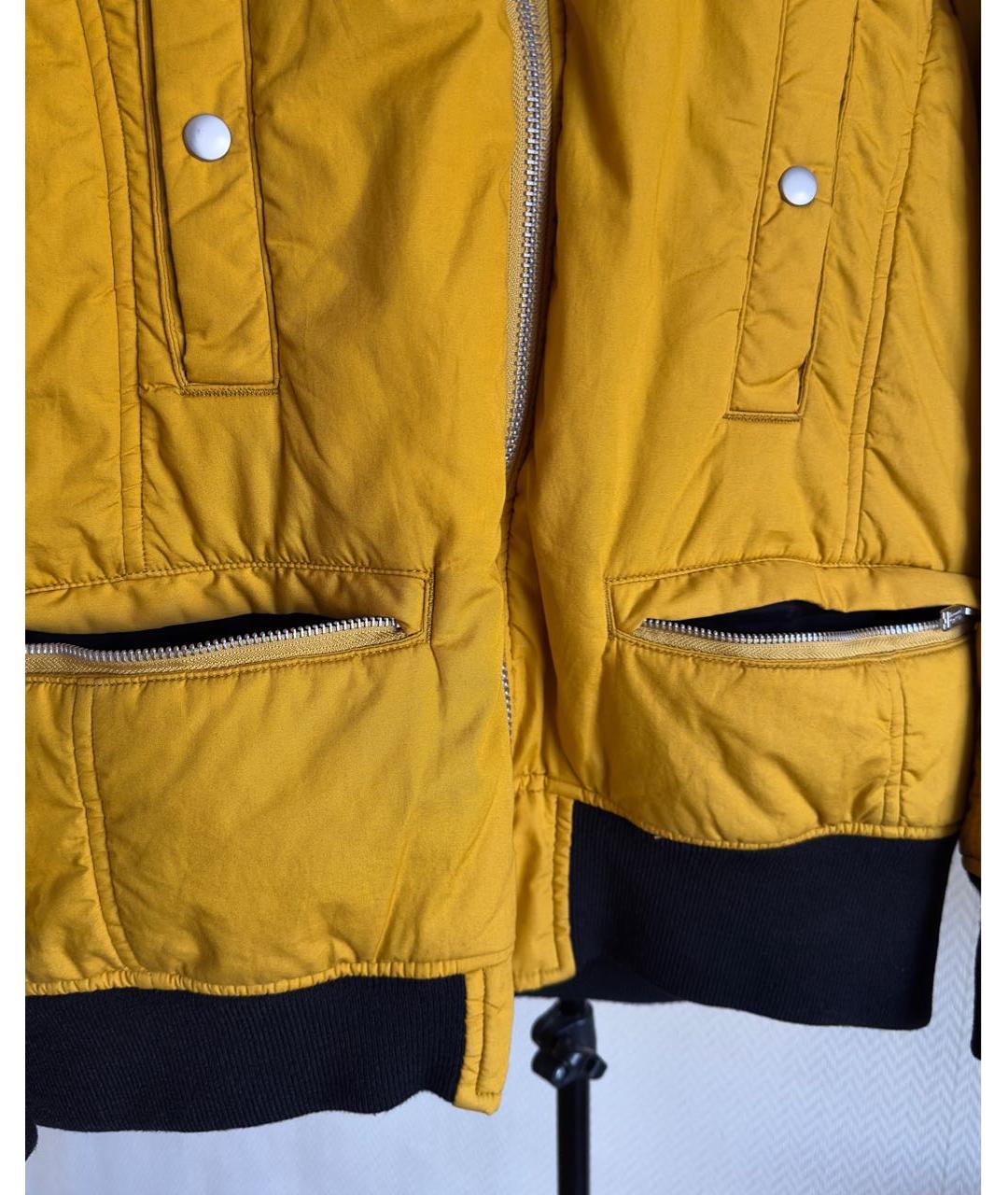 UNDERCOVER Горчичная хлопковая куртка, фото 4