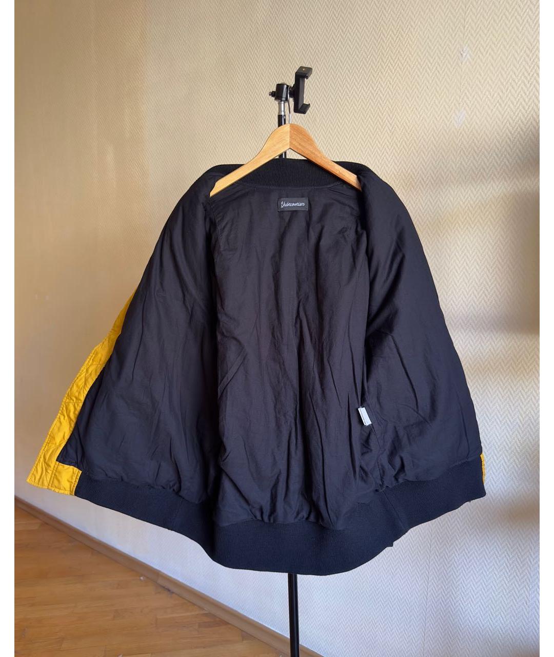 UNDERCOVER Горчичная хлопковая куртка, фото 5