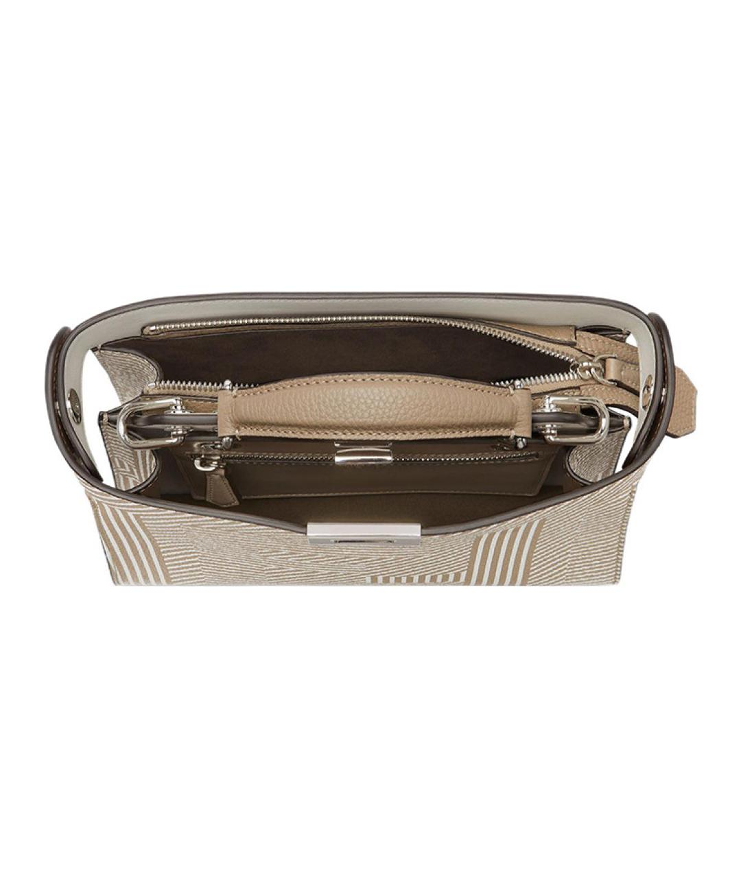 FENDI Бежевая сумка на плечо, фото 5