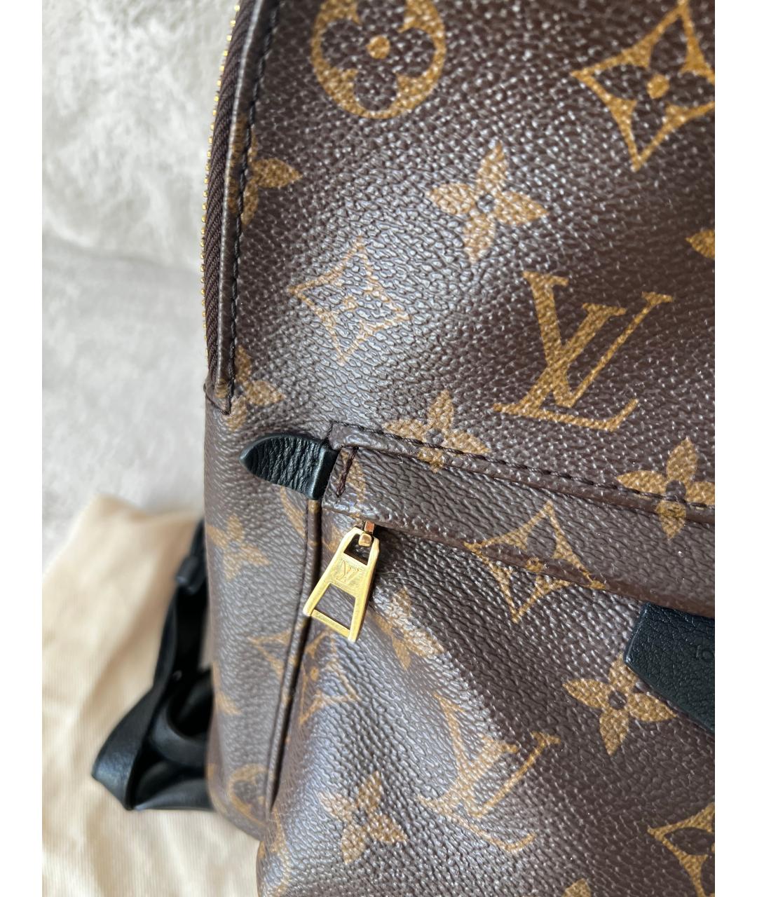 LOUIS VUITTON Коричневый рюкзак, фото 6