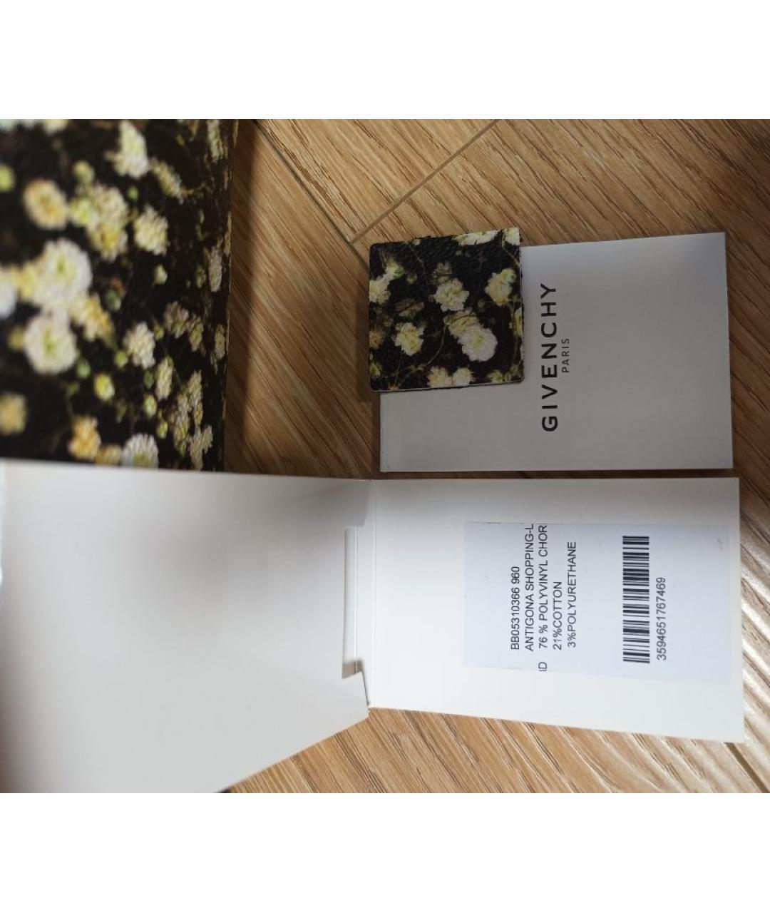 GIVENCHY Черная кожаная сумка через плечо, фото 3