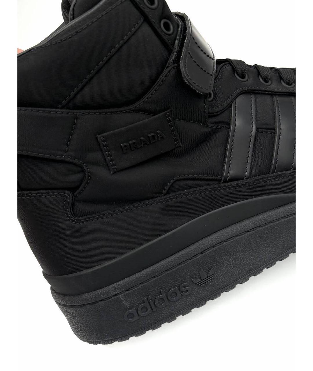 PRADA Черные высокие кроссовки / кеды, фото 3