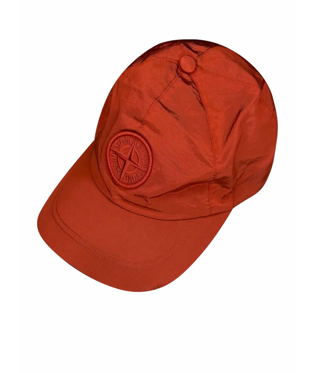 STONE ISLAND Бордовая кепка/бейсболка, фото 1