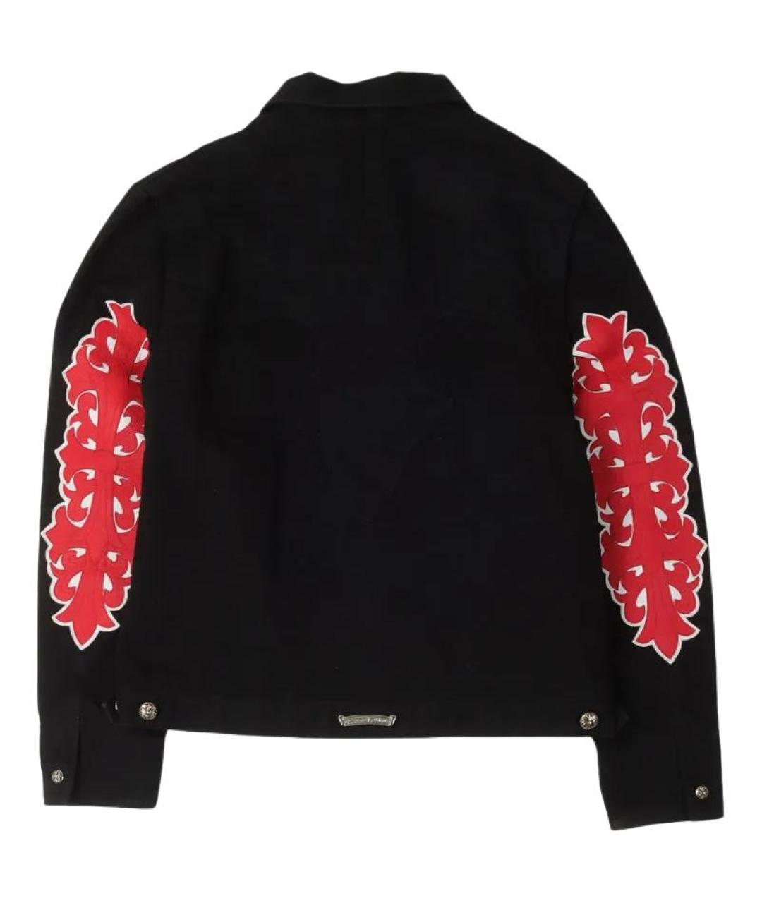 CHROME HEARTS Черная куртка, фото 2