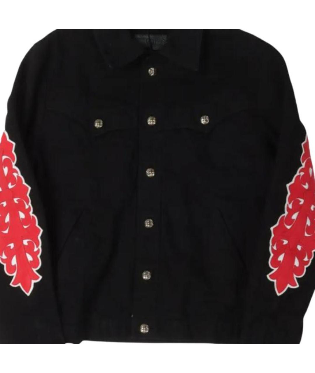 CHROME HEARTS Черная куртка, фото 3