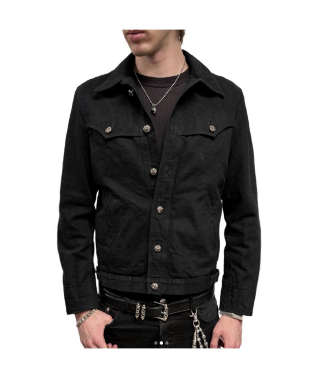 CHROME HEARTS Черная куртка, фото 4